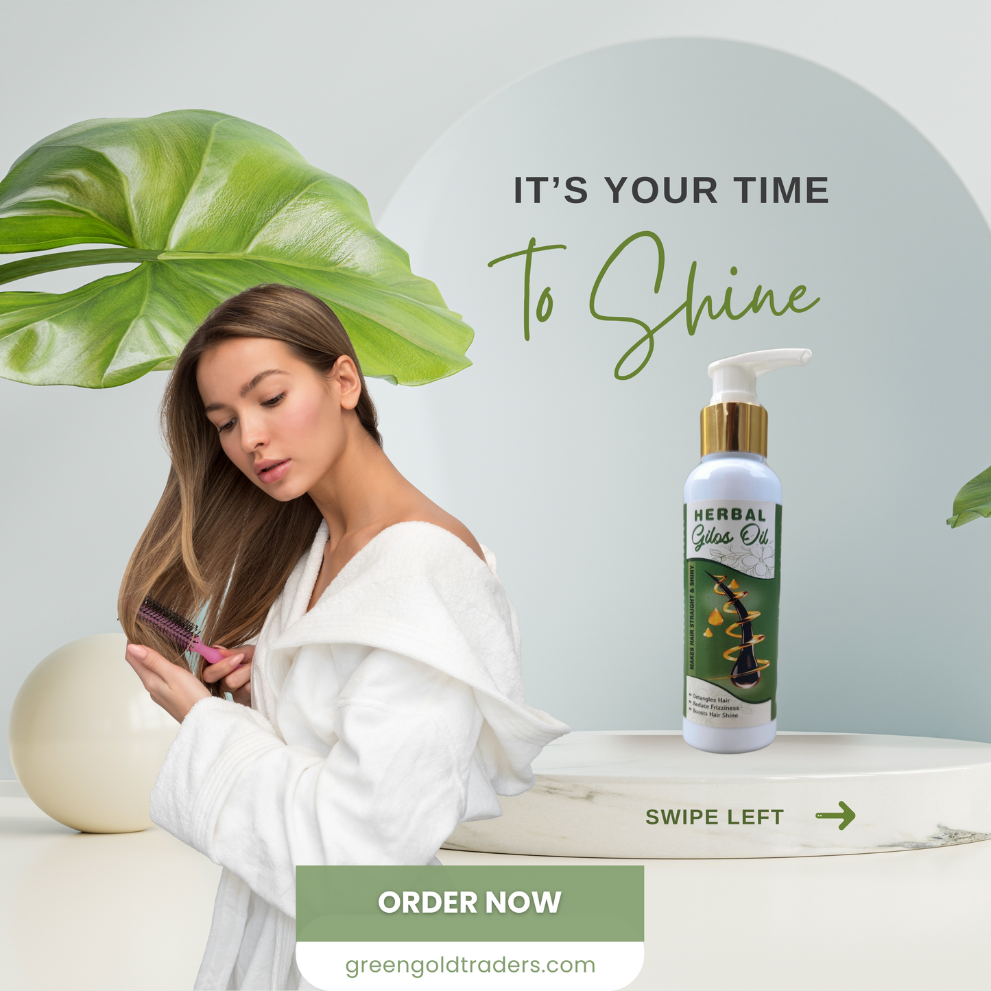 Herbal Gilos Oil  (بالوں کی نشوونما کا تیل)