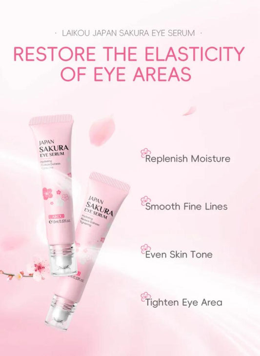 Sakura Eye Serum – Brighten, Firm & Rejuvenate Tired Eyes